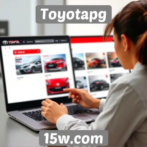 Experiência do usuário no site Toyotapg